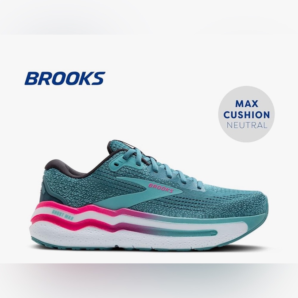 Brooks Women's Ghost Max 2 Neutral Running & Walking Shoes, Size 6 - Picture 2 of 11